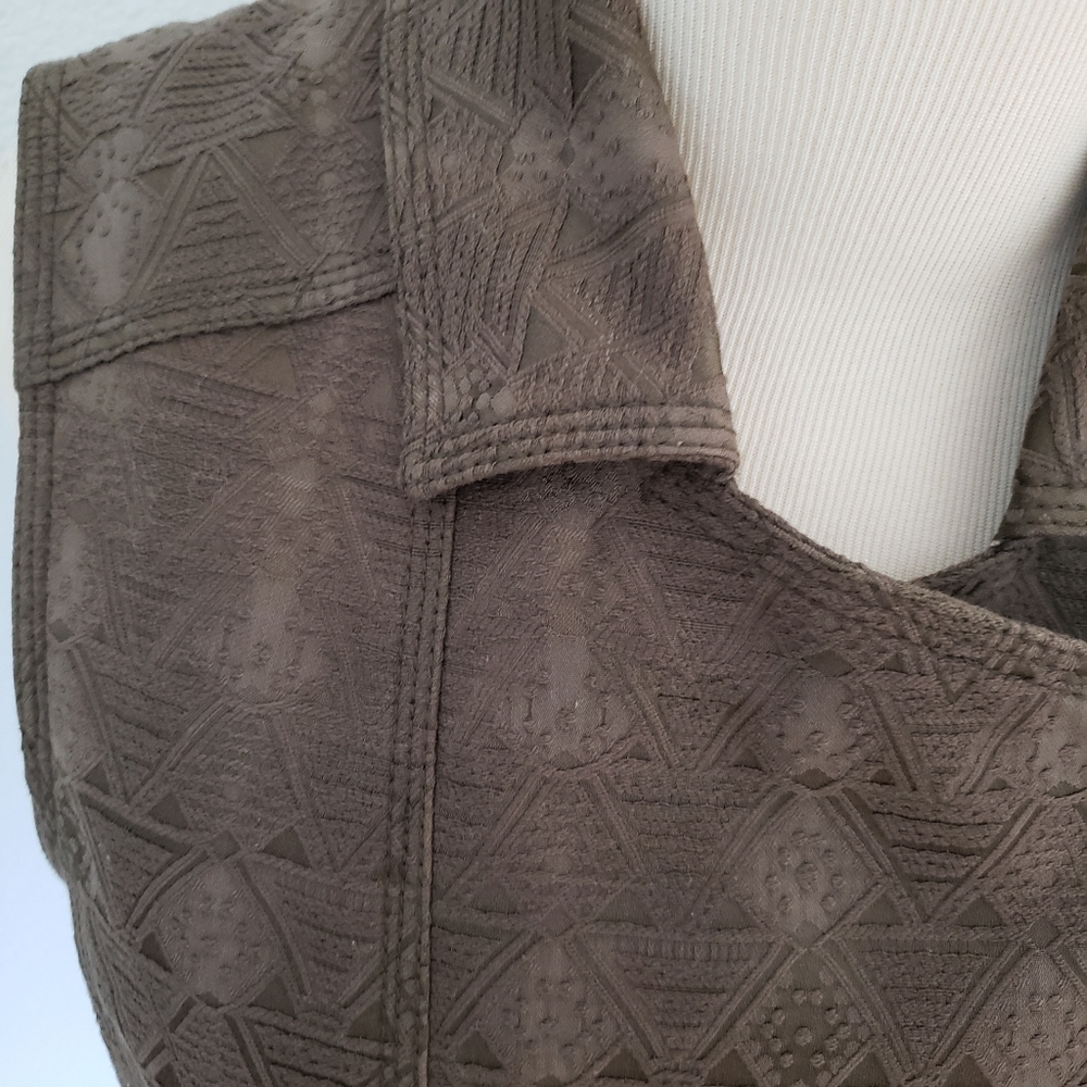 Hinge Nordstrom Geo Jaquard Motor Vest - Picture 7 of 10